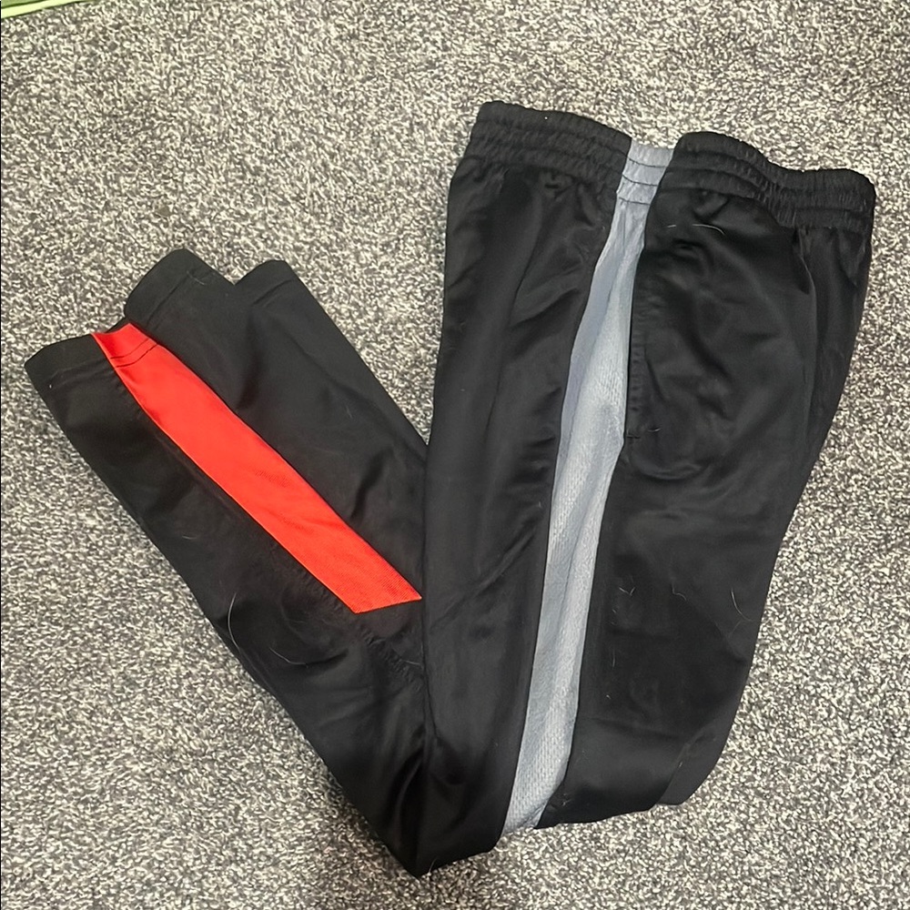 Black and Red Track Pants